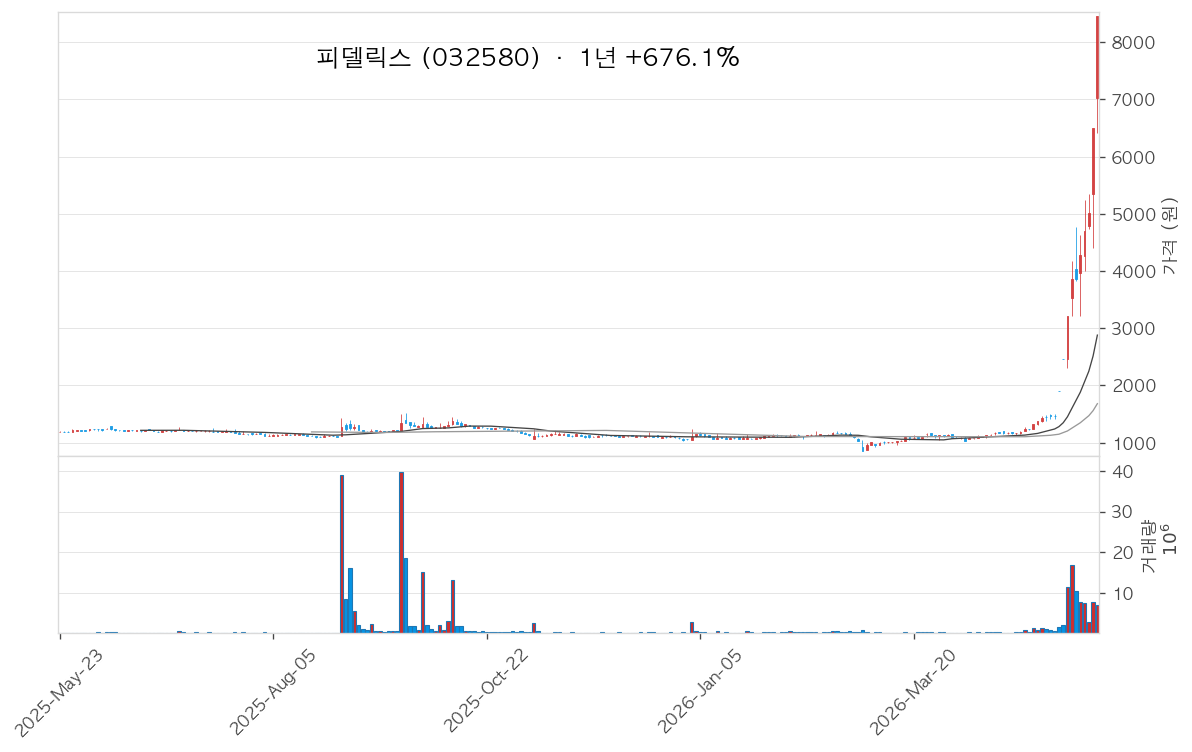 피델릭스 차트