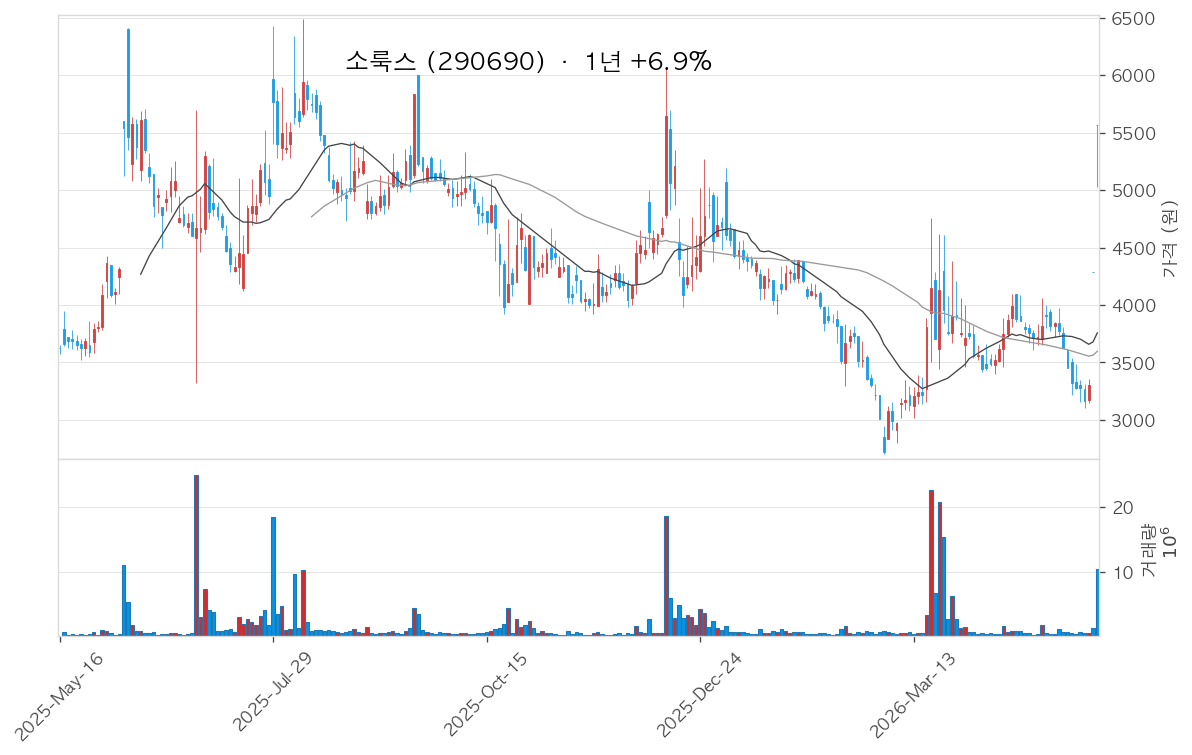 소룩스 차트